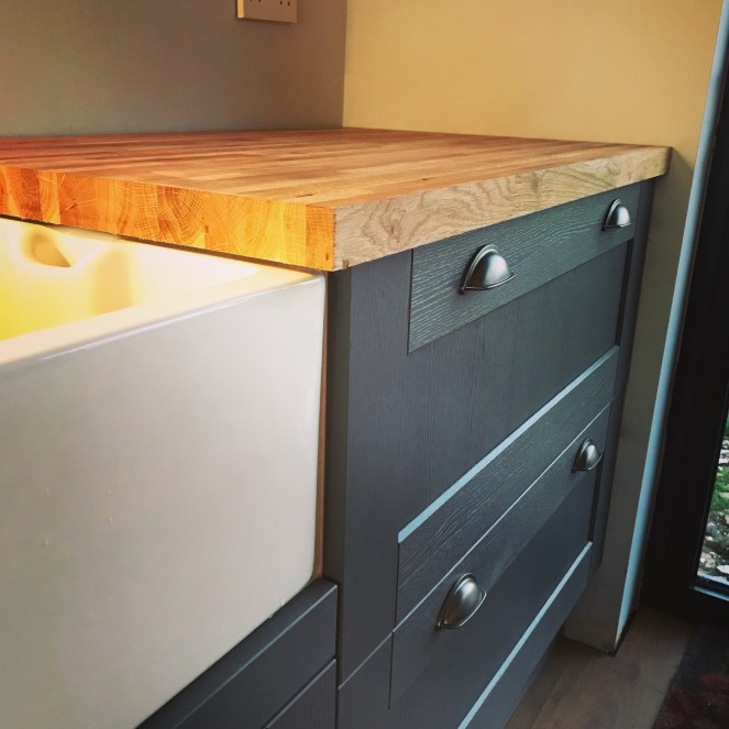 kitchen oak worktop