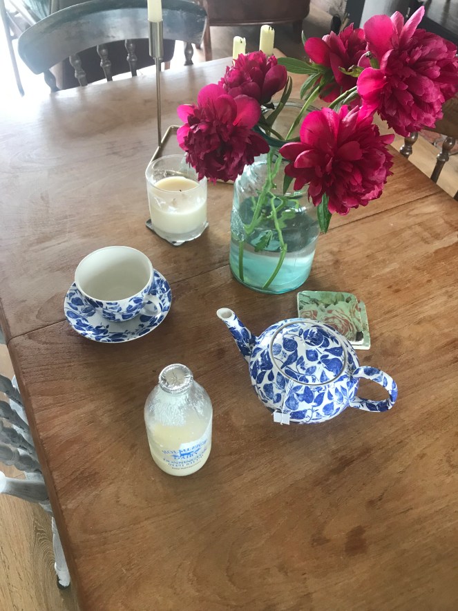 Burleigh tea set 