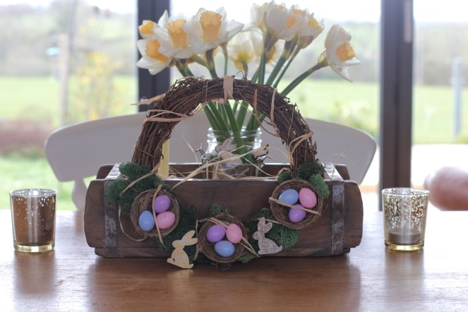 mini easter wreath